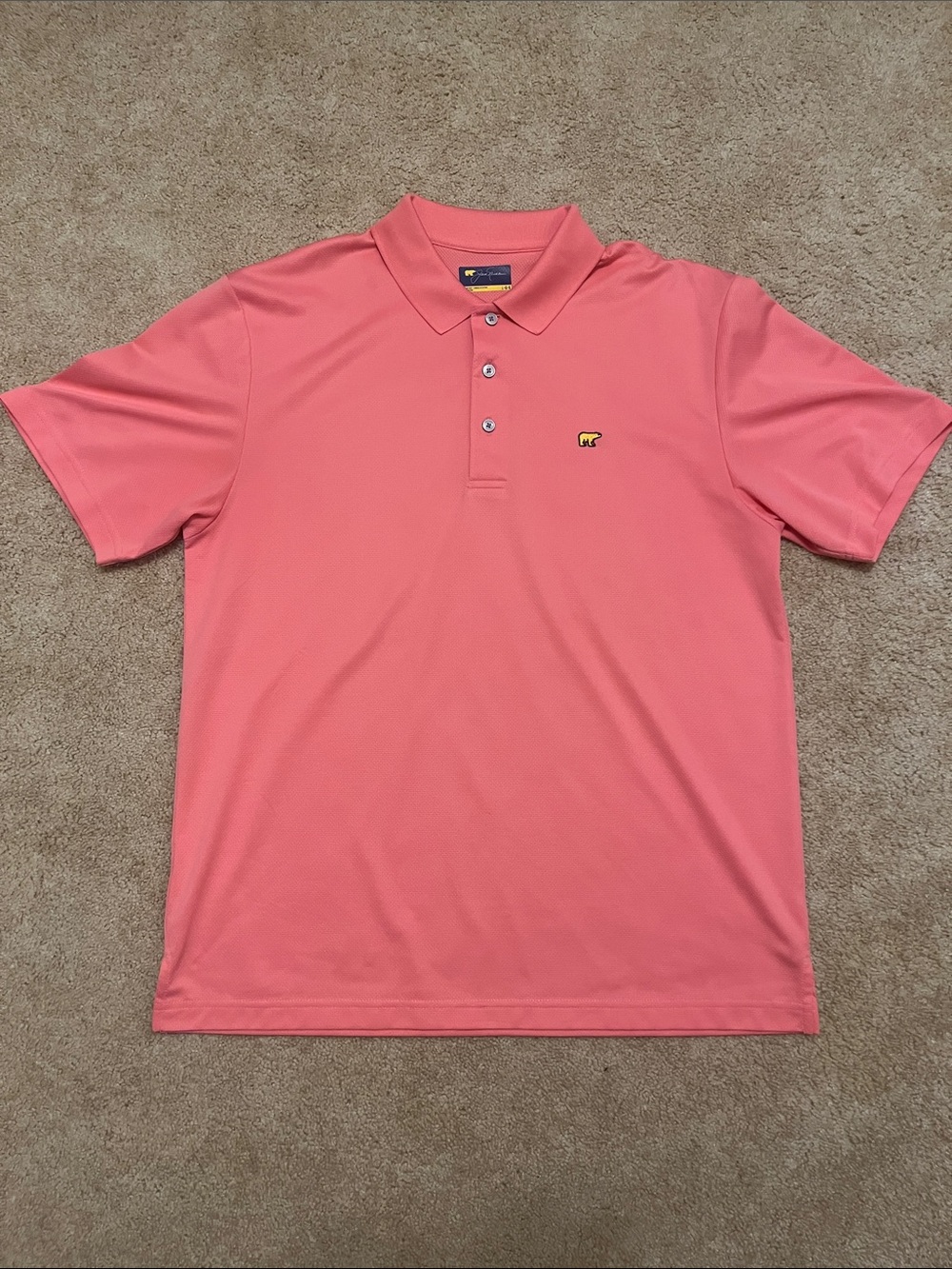 Men's Pink Jack Nicklaus Polo